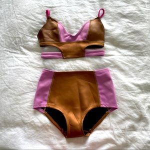 Cynthia Rowley Neoprene Bikini
